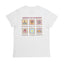 T-Shirt aus Supima®-Baumwolle mit Aufdruck „Stamps of Positivity“