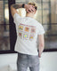 T-Shirt aus Supima®-Baumwolle mit Aufdruck „Stamps of Positivity“